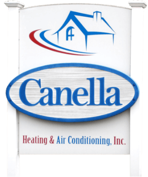 Canella Heating & Air Conditioning, Inc. Sign