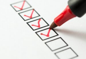 checklist-with-red-marker